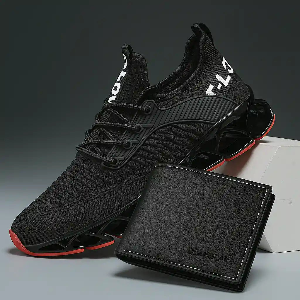 ELEV8 - Zapatillas para aumentar la altura (8cm) + Billetera de obsequio