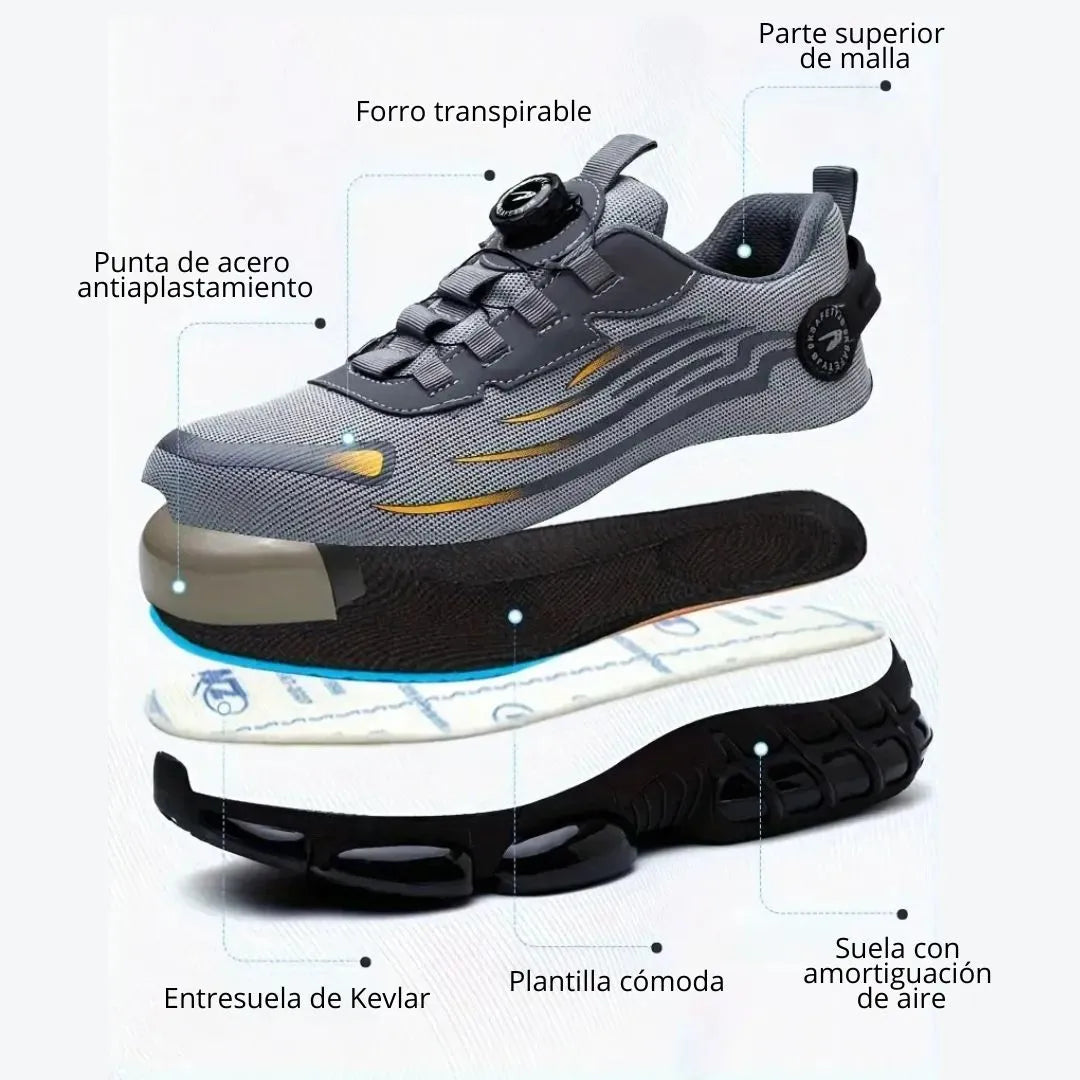 CALZADO DE SEGURIDAD STEELGUARD® -  Punta de Acero (5cm)