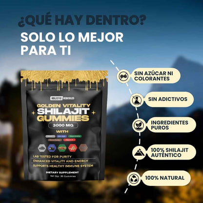 Shilajit Vital Gummies - Energía Ancestral en cada bocado