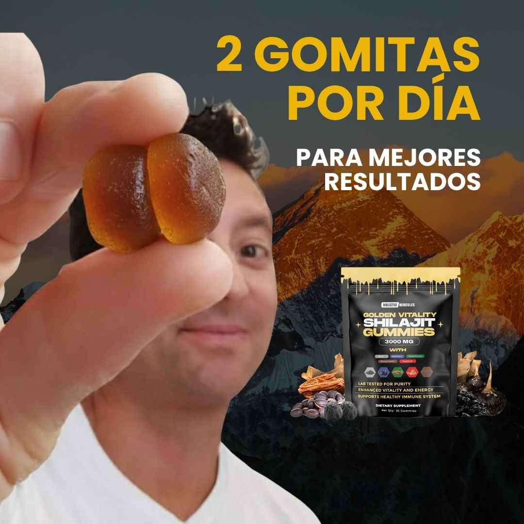 Shilajit Vital Gummies - Energía Ancestral en cada bocado